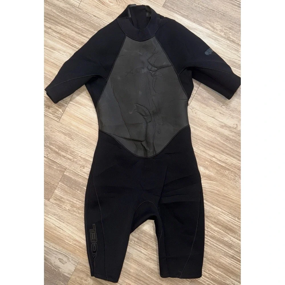 XCEL Mens Wetsuit Shorts Long‎ Sleeve SIZE XL Zippered